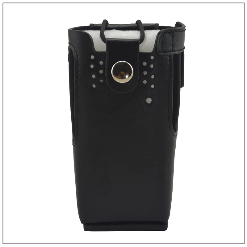 Кожаный чехол для переноски с ремнем и клипсой Motorola GP328/GP340/HT750/HT1250 EP450 т. Д. рация |