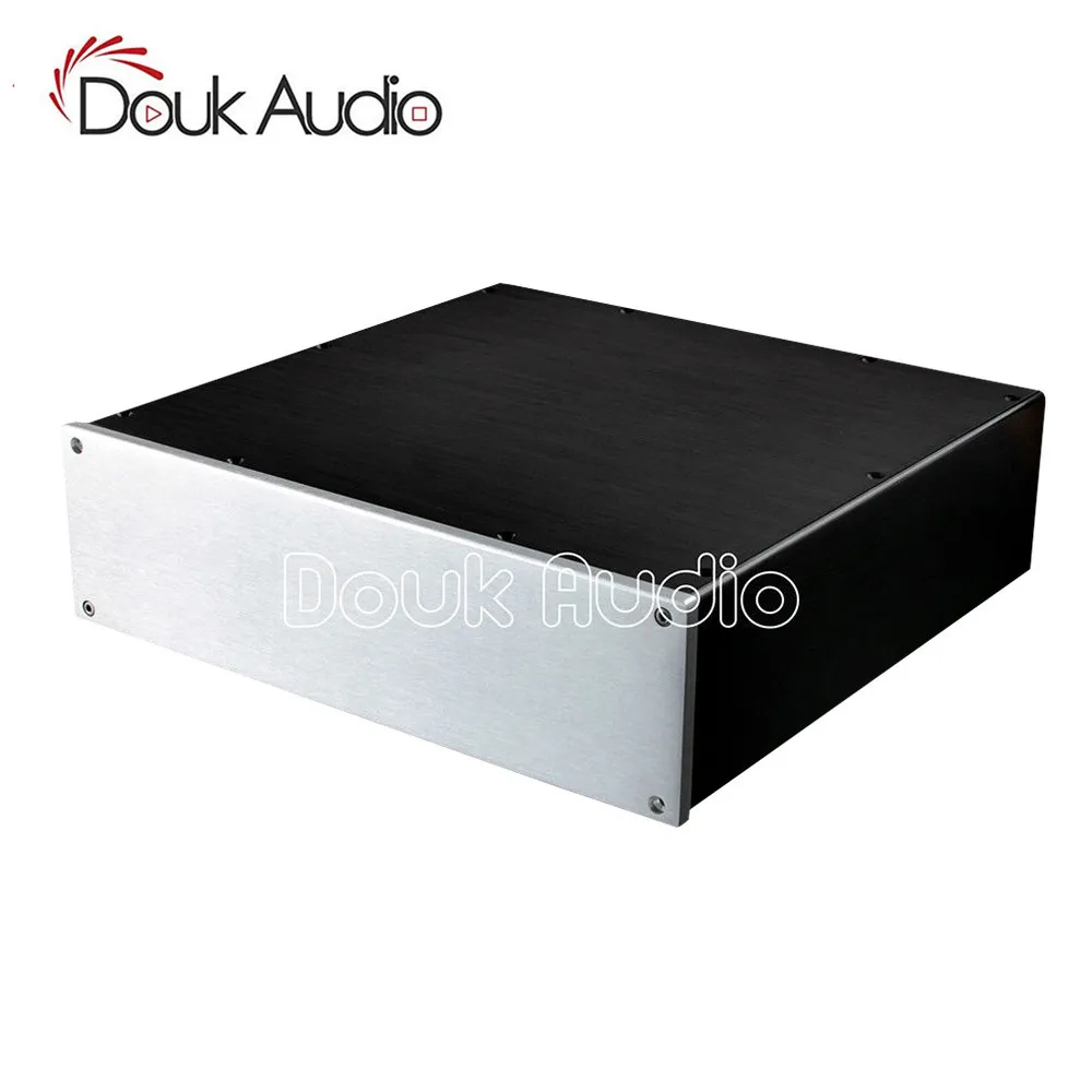 

Алюминиевый корпус усилителя звука Douk, ЦАП шасси, W320 * H92 * D308 мм