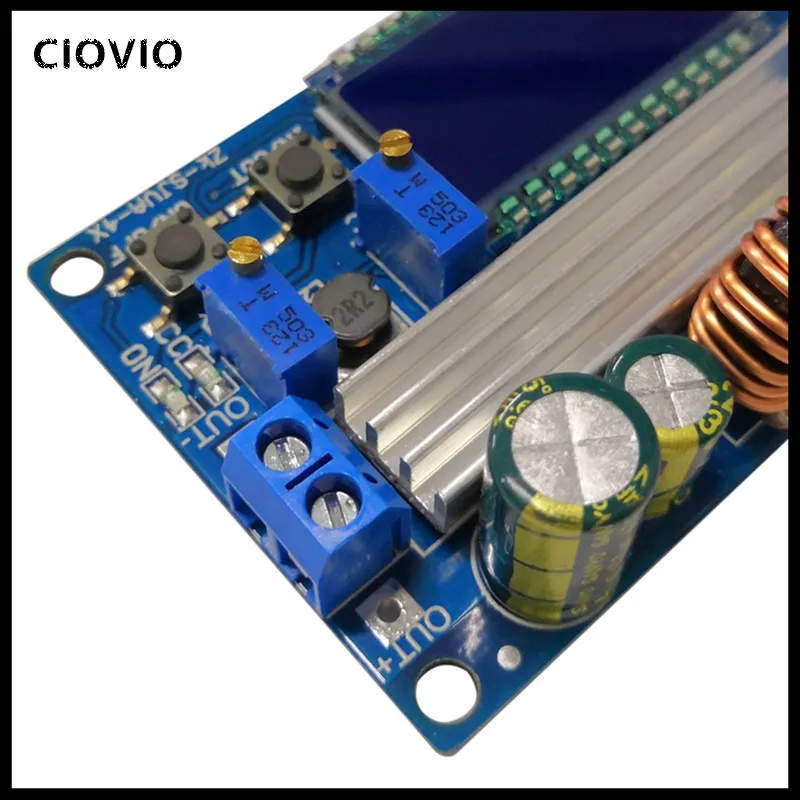 DC Automatic Boost/Buck Converter CC CV Power Module 0.5-30V 4A Adjustable Regulated power supply Voltmeter ammeter | Обустройство