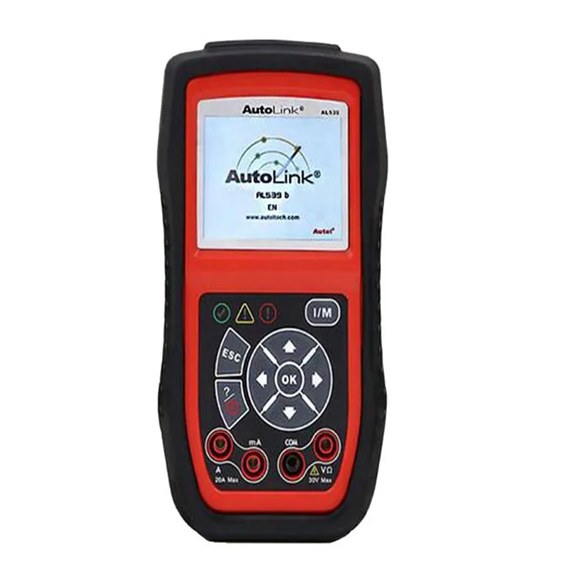 Autel автолинк AL539B OBDII сканер и электрический диагностический инструмент Al539 b с считыванием кодов, четкими кодами, живыми данными и тестом батареи