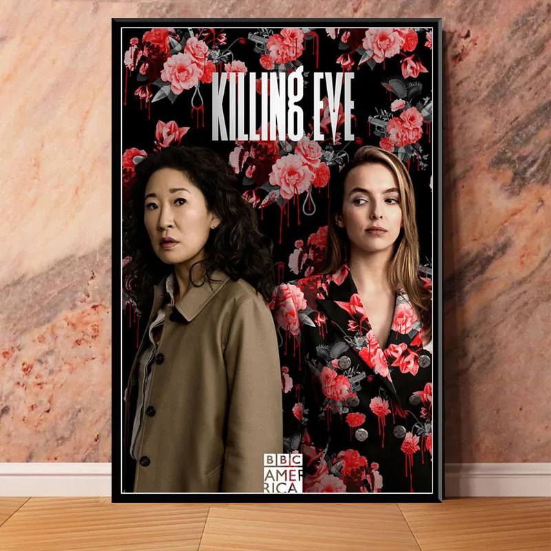 P685 Killing Eve Горячая ТВ серия художественная живопись Шелковый Холст плакат