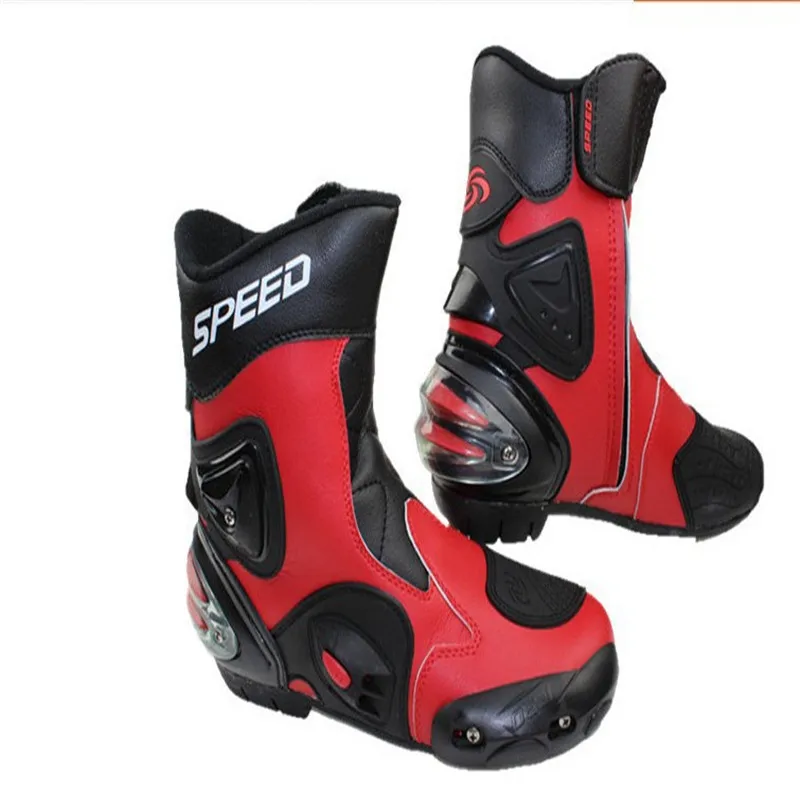 PRO-BIKER SPEED BIKERS; ботинки для мотогонок; ботинки для езды на мотоцикле; мужские ботинки для мотокросса по бездорожью; байкерские ботинки; Байкерская обувь; A004