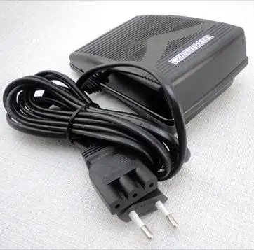 EU Plug 110-220V черная домашняя швейная машина педаль с управлением шнуром питания для