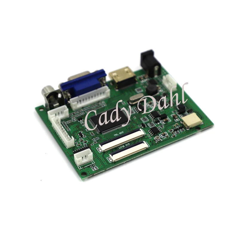 VGA HDMI аудио ЖК-контроллер плата модуля комплект для Raspberry Pi PC матрица 5 &quot-10 1&quot 60P