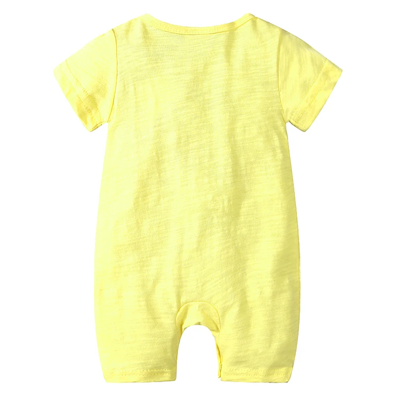 2018 Summer Short Sleeved Jumpsuit For Newborn Romper Duck Baby Boy Girl Clothes 0-24M Rompers BBR192 | Детская одежда и обувь