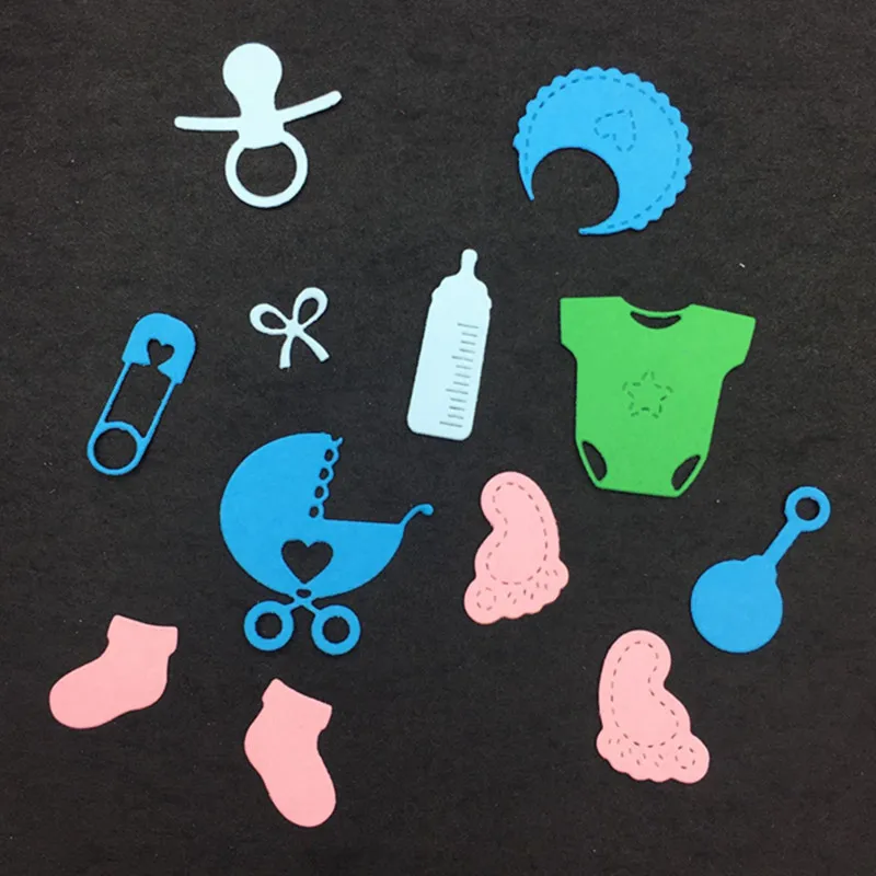 

New Hot Sale Baby Product Metal Cutting Dies Stencils Template for Scrapbooking Card Album Embossing Decor DIY Metal Crafts Gift