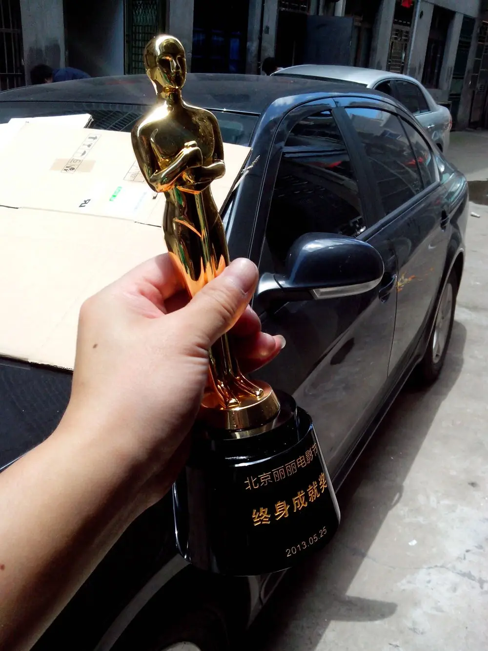 Fashionable crystal trophy (AC-TR-074)Fashion design cup medal great maker Oscar statuette trophies | Спорт и развлечения