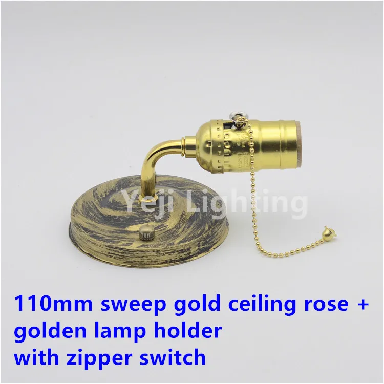 Эдисон Ретро алюминиевый держатель лампы Настенный бар балкон прохода сиденья