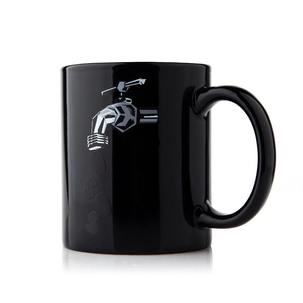 Забавная золотая монета Волшебная кружка с изменением цвета 1 шт. для кофе молока