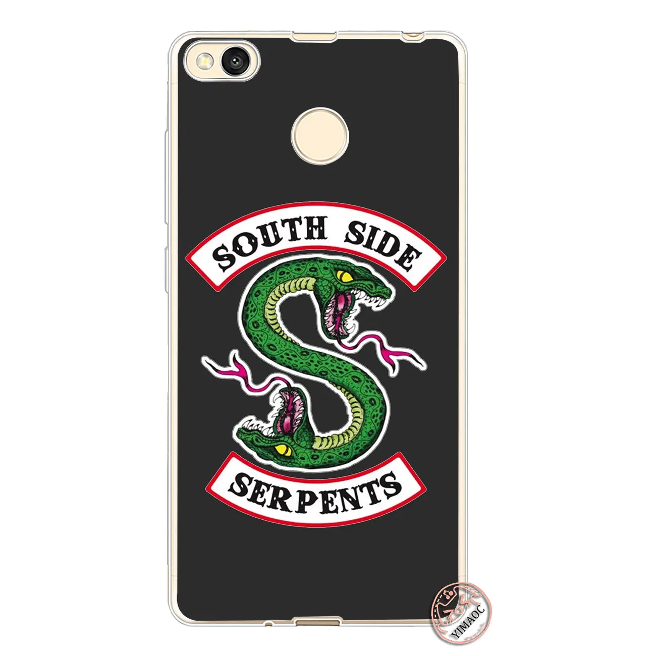 YIMAOC ривердейл "South Side serpents" мягкий чехол для Xiaomi mi Red mi 8A 7A 6A 5A 4X Note 8 7 6 Pro 5 Plus чехол - Цвет: 1