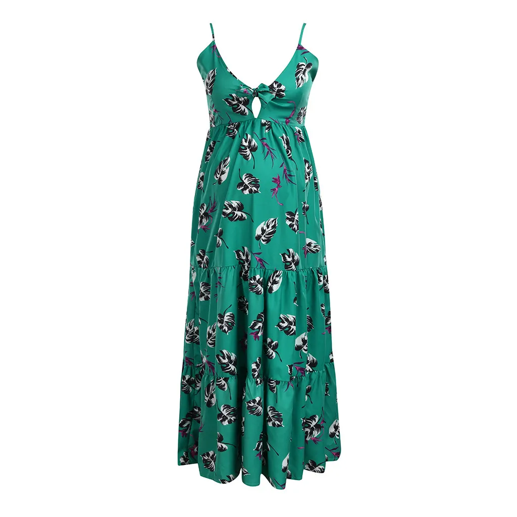 SAGACE maternity dress womens women sleeveless pregnanct floral print sundress casual dresspregnancy dresses #42|Платья| |