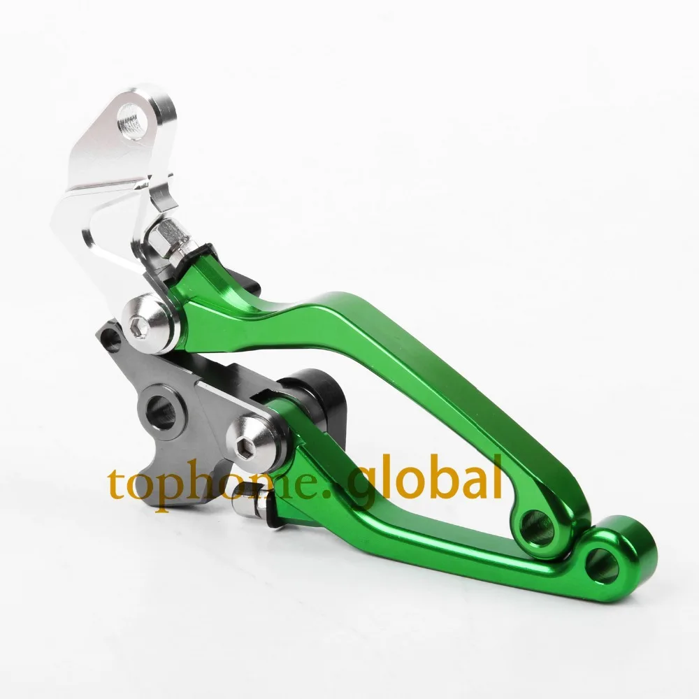 Одна пара мотоциклетных рычагов сцепления высокого качества CNC для KAWASAKI KLX250 D TRACKER