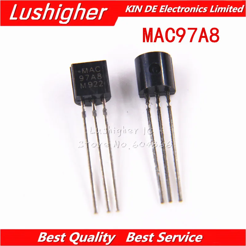 50 шт. MAC97A8 TO92 97A8 TO-92 Дарлингтон Новый оригинал | Электронные компоненты и