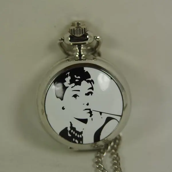 2017 Прямая поставка Лидер продаж для мужчин и женщин Одри Хепбёрн идол стальные