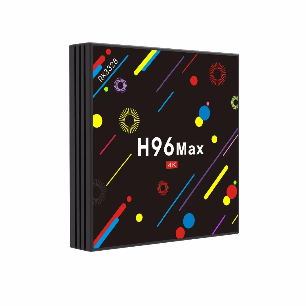 Приставка Смарт-ТВ H96 Max Android 7 1 4 + 32 ГБ 2 4/5 ГГц Wi-Fi | Электроника