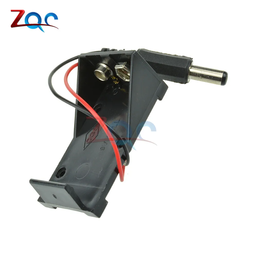 Держатель батарейного отсека 9 В чехол с проводом и вилкой 5 5*2 1 мм|wire wire|wire casewires for