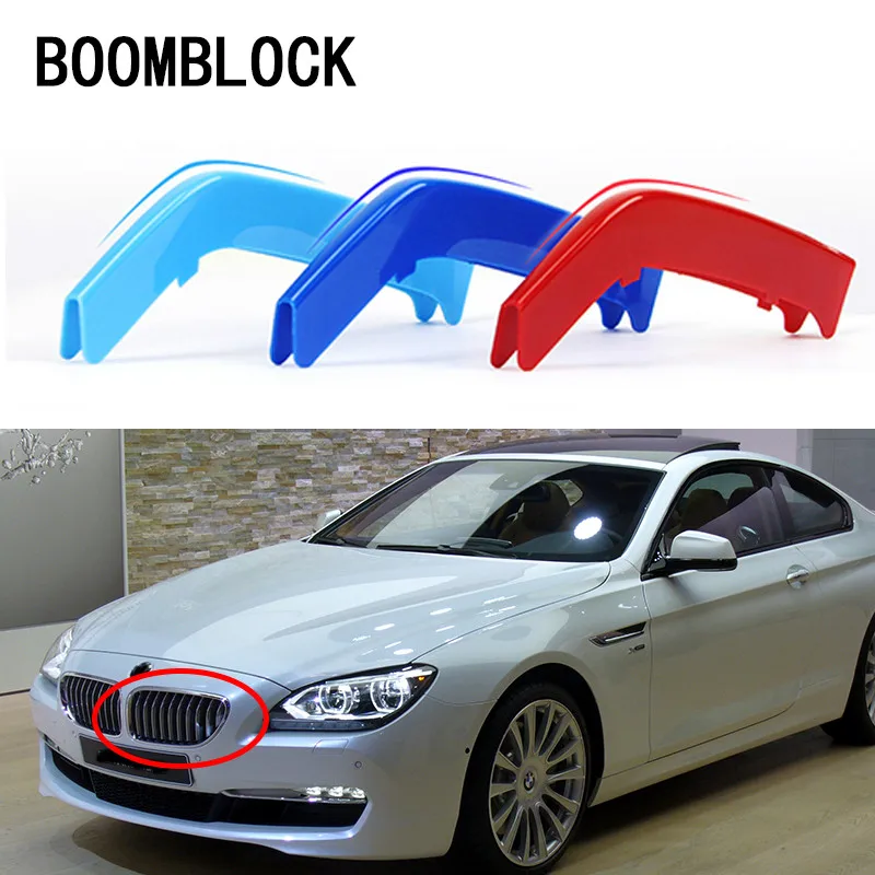 3 шт. для BMW F06 F12 F13 G32 6 Series 09 15 2016 2017 2018 GT M Спортивная передняя решетка отделка