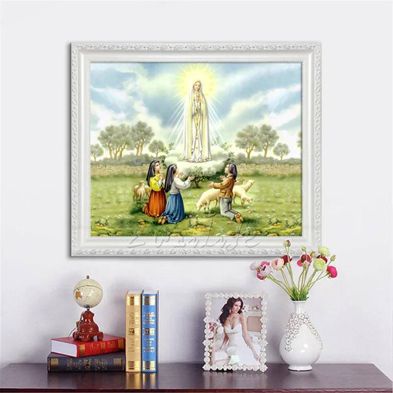 Home Decor Jesus Christ Virgin Many Art Painting Print Giclee On Canvas Ready to Frame for living room 12 | Дом и сад