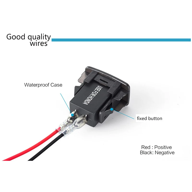 Зеленая прикуриватель с двойным USB-портом зарядное устройство для Honda Accord Civic