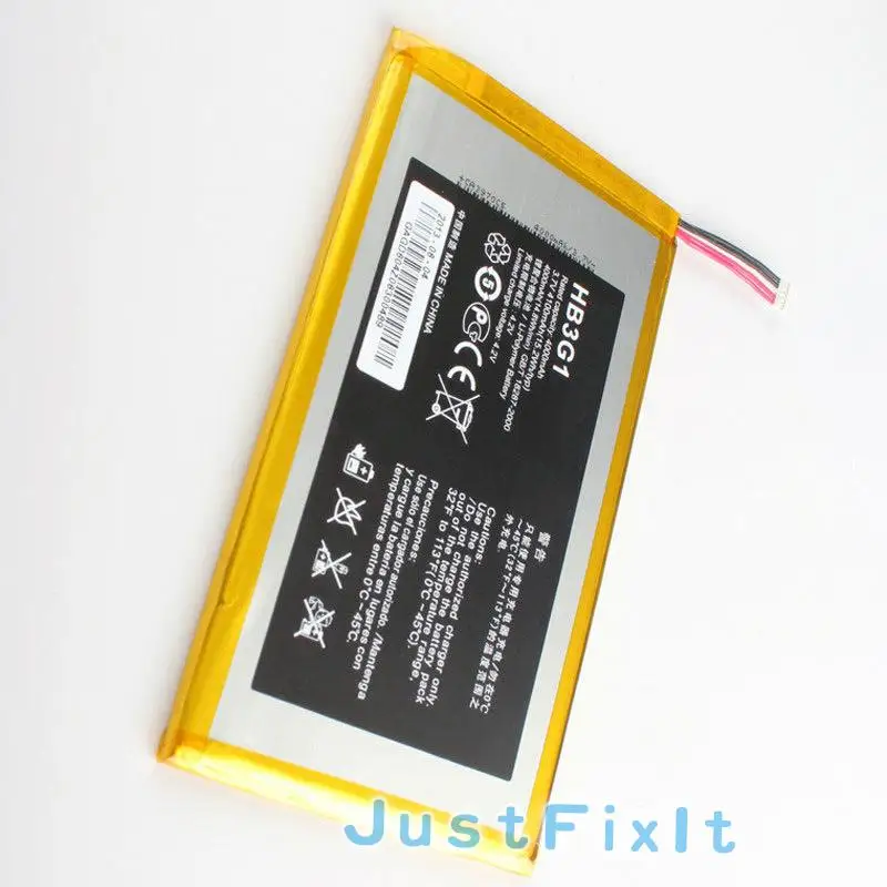 HB3G1 оригинальный сменный планшетный Аккумулятор для huawei MediaPad 7 Lite S7-301U 301 Вт 302 303 701