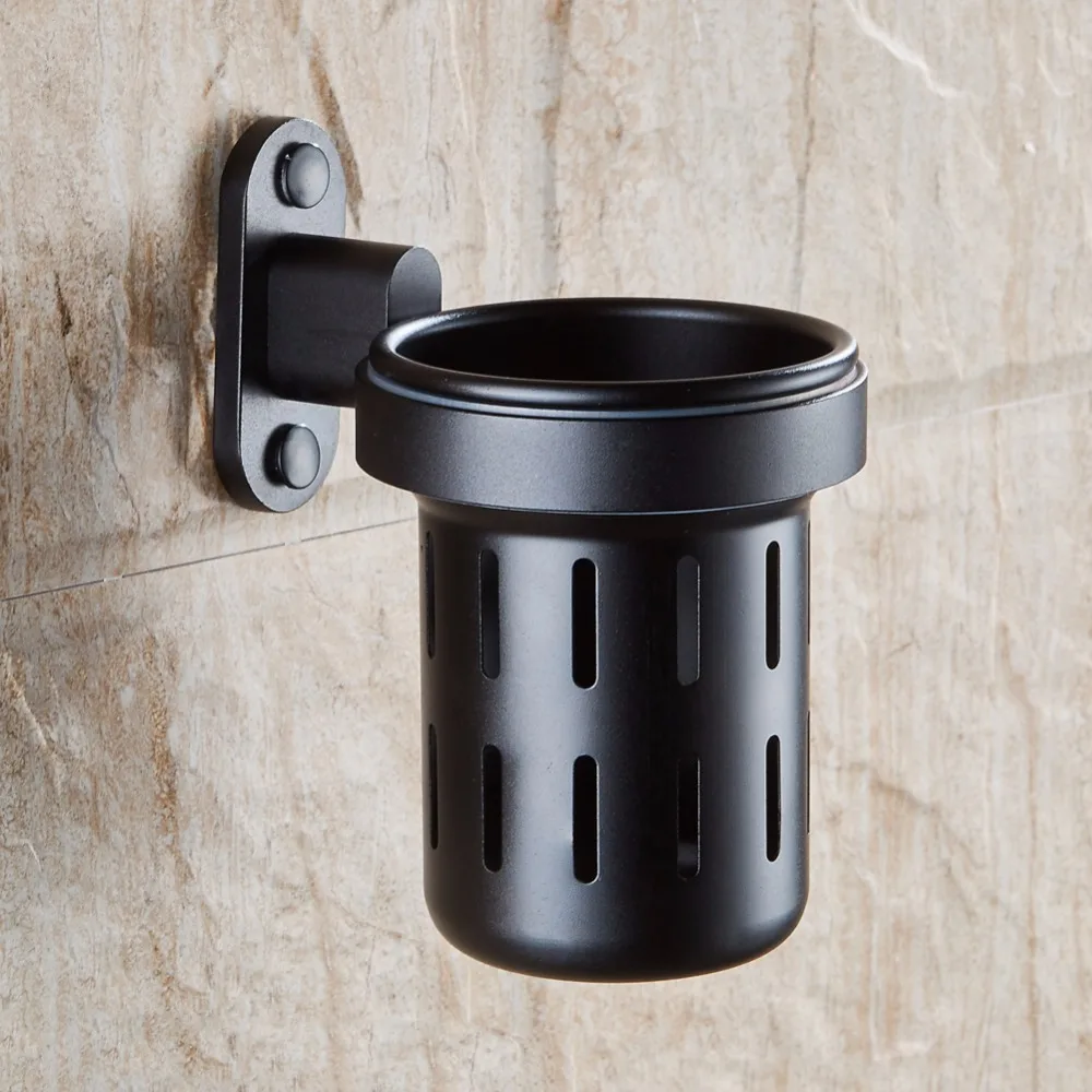 Бесплатная доставка Аксессуары для ванной настенный черный Космический