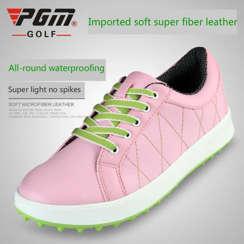 

2018 PGM Golf ladies' shoes golf Waterproof Sneakers Diamond Lattice shoes for women Summer Breathable sport shoes