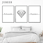 Плакаты и принты в скандинавском стиле без бриллиантов без давления простые холст Декоративные плакаты с картинками для гостиной домашнего декора