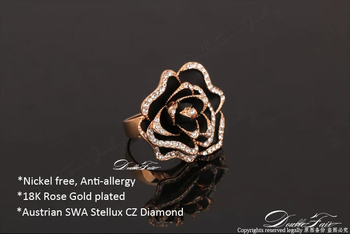 Женское Винтажное кольцо из розового золота с фианитом|ring wedding|ring rose goldvintage ring |