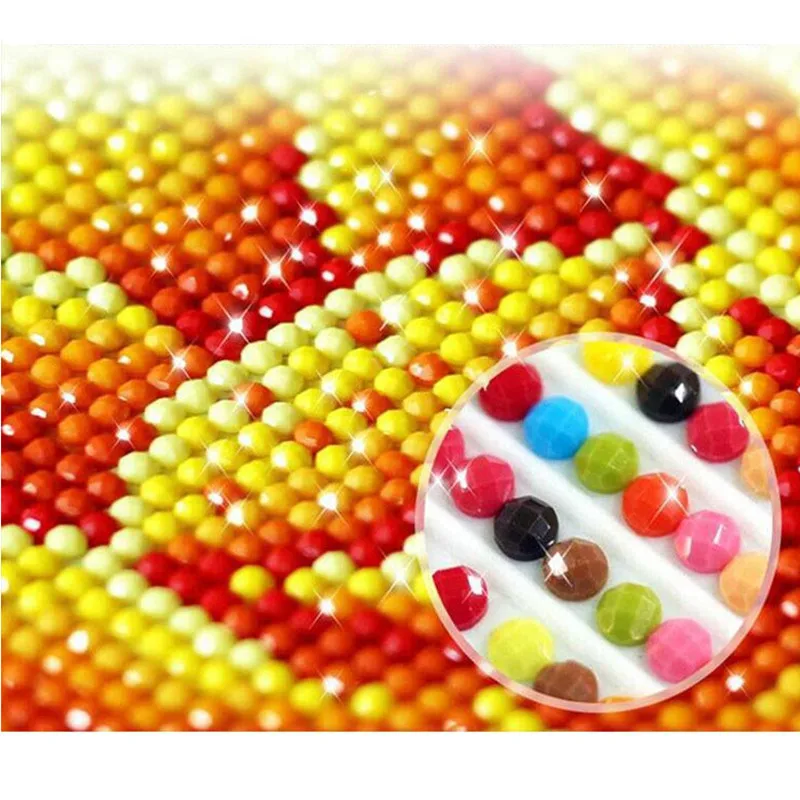 Полный 5D поделки алмазов картина с мышонком из мультфильма 3D Круглый Rhinestone Diamant