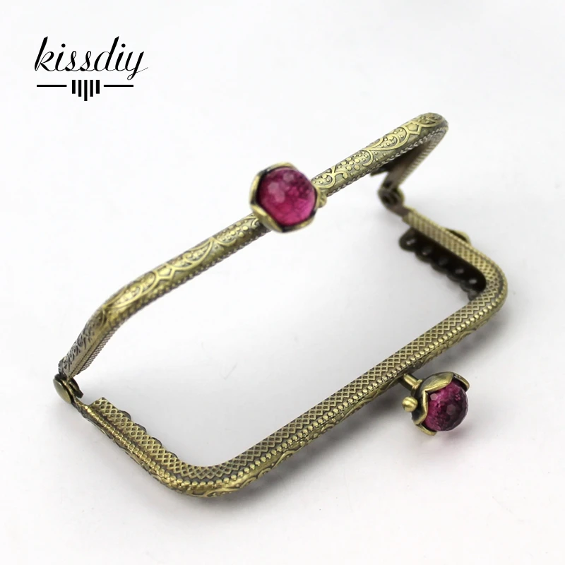 Рамки для кошелька KISSDIY из искусственной бронзы под старину 10 шт. 8 5 см 3 дюйма|coin