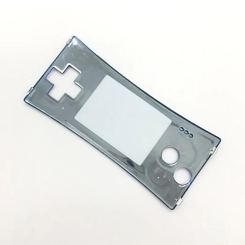 Хромированная Лицевая панель сменный передний корпус чехол для Nintendo Game Boy Micro