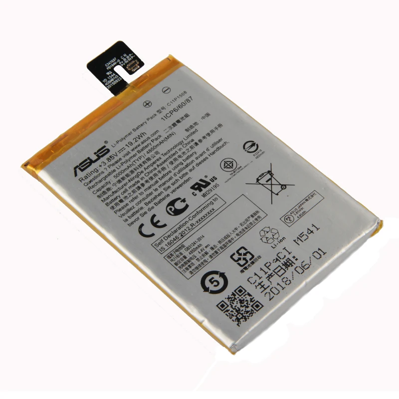 Оригинальный телефон ASUS C11P1508 аккумулятор большой емкости для Zenfone max 5000Z C550KL ZC550KL