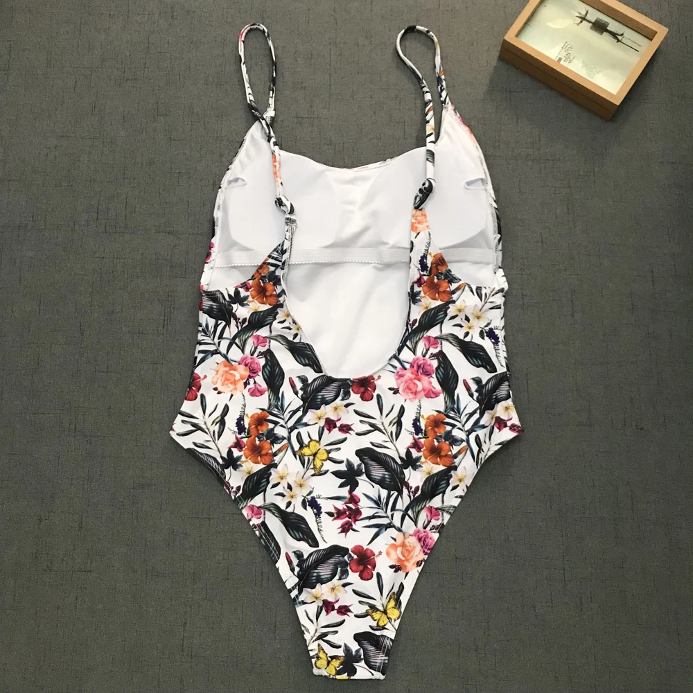 Цельный купальник Женский монокини для подростков 2019 женский Пляжная летняя