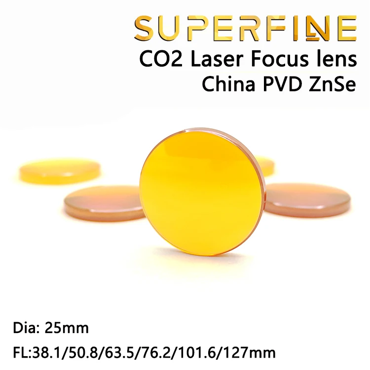 Znse CO2 фокус объектива 25 мм FL38.1 50 8 63 5 76 2 101 6 127 для лазерной резки|Линзы| |