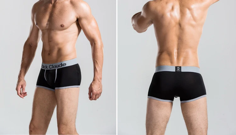 Горячие ботинки боксера ботинок людей сбывания Breathable сексуальные шорты Mens Underpant M