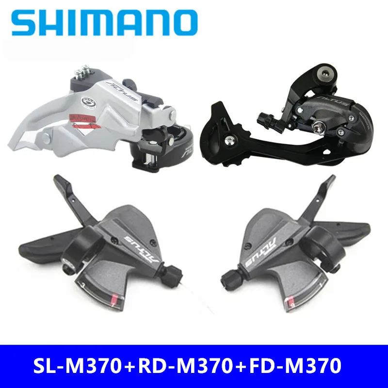 Бесплатная доставка новый бренд SHIMANO ALTUS SL M370/RD M370/FD M370 9/27 скоростной горный