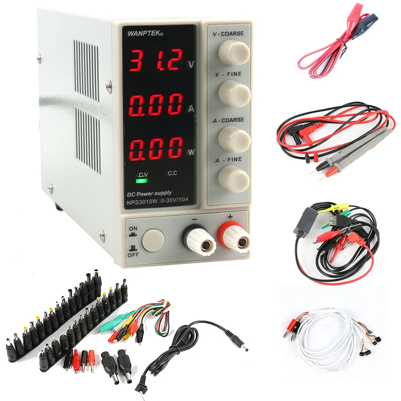 NPS3010W NPS306W Регулируемый цифровой источник питания постоянного тока 30В 10А 5А с