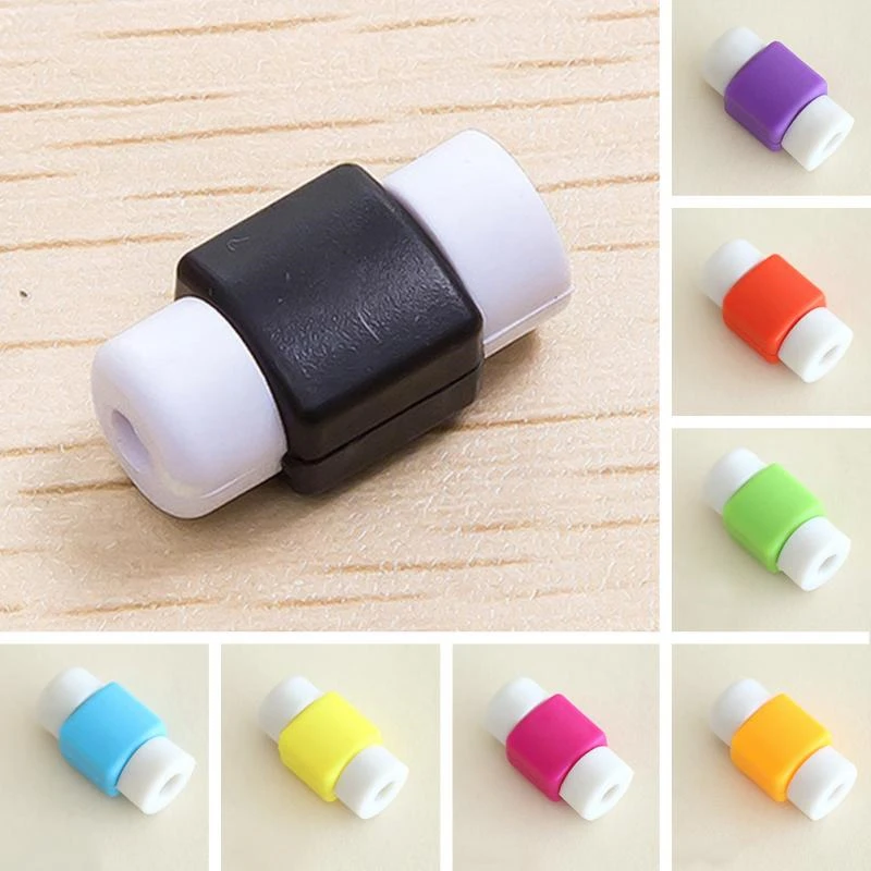 Чехол органайзер для кабеля USB Iphone 4 4s 5 5s 5c 6 6s 7 Plus|cabo organizador|headphone cord windercable protector |