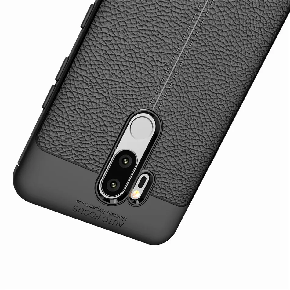 Роскошный мягкий чехол из тпу для LG G8 G7 G6 V50 V40 V30 Thinq Q6 Q7 Plus тонкий матовой кожи с