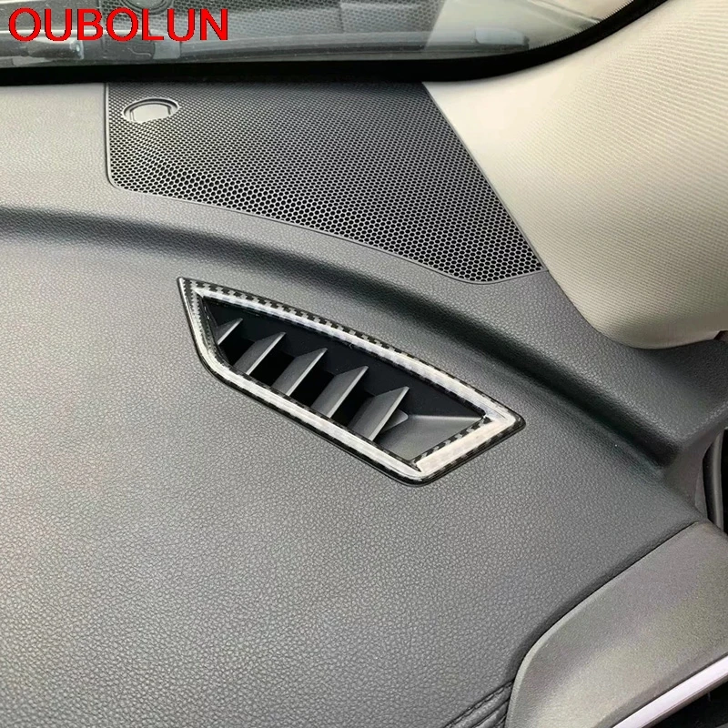 OUBOLUN для Subaru Forester SK 2018 2019 верхняя Передняя Верхняя Рамка вентиляционного