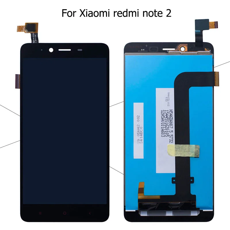 5.5&quot ORIGINAL Replacement Parts For Xiaomi redmi note 2 LCD Display Touch Screen Digitizer Assembly FREE Tools | Мобильные