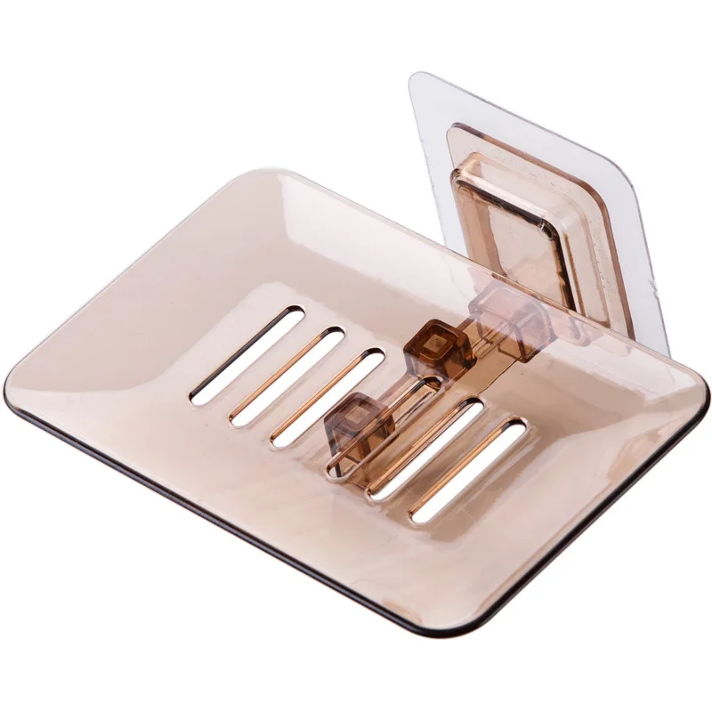 Soap Dishes Drain Sponge Holder Bathroom Organizer Wall Mounted Storage Rack Soap Box Kitchen Hanging Shelf Free Punch 29