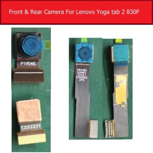 100% подлинный модуль передней и задней камеры для Lenovo Yoga tab 2 830F 830L 830 большая Задняя