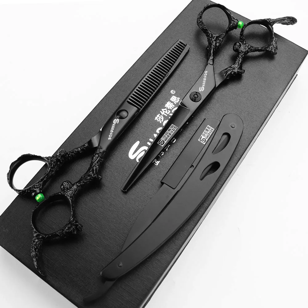 Профессиональные Парикмахерские ножницы из стали 440c 6 дюймов|barber scissors|hairdressing