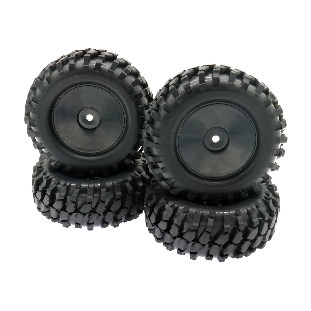 Набор шин RCAWD с колесным ободом 4 шт./компл. комплект гравий на гусенице диаметр 1:10