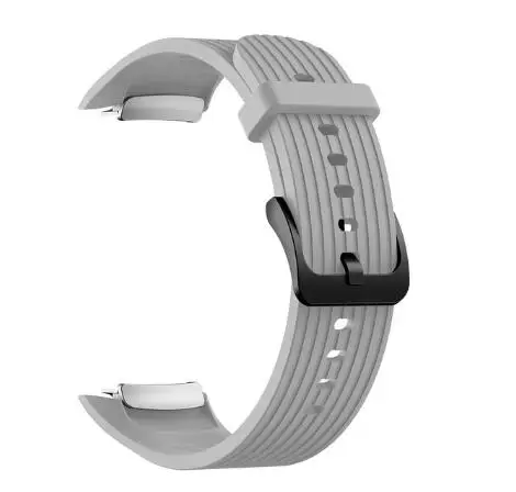 Сменный ремешок для наручных часов браслет для samsung gear Fit 2 Pro ремешок спортивный силиконовый ремешок для samsung Fit 2 Strap ремешок - Цвет ремешка: gray