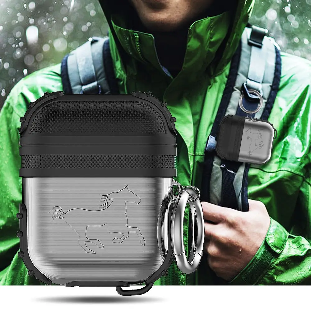 Heaphones чехол для Apple Airpods Airpod силиконовый беспроводной Bluetooth Air Pods Защитный pods