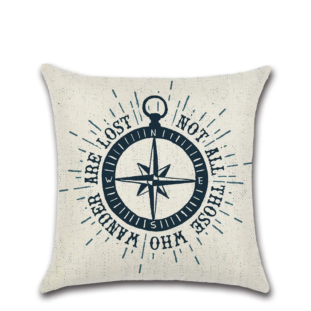 New style English phrase Cushion Cover Black and White Cotton linen Throw Pillow Case Pineapple cactus | Дом и сад