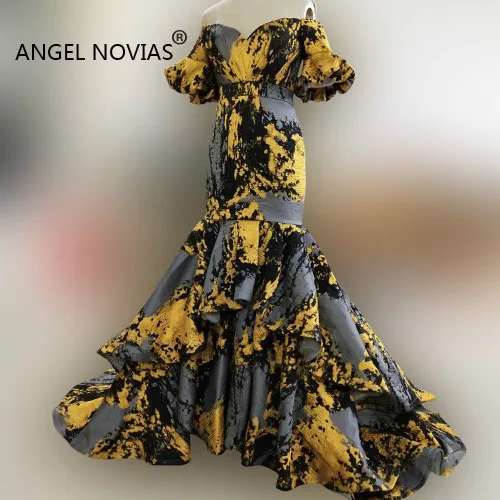 Многоцветный Длинные Русалка арабские вечерние платья Vestidos Elegantes Длинные вечерние платья без рукавов вечерние платья - Цвет: Многоцветный