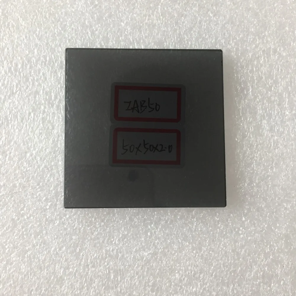 ND Glass ZAB50 50*50*2 мм 50% фильтр нейтральной плотности NG11 понижающий светильник OD Value 0